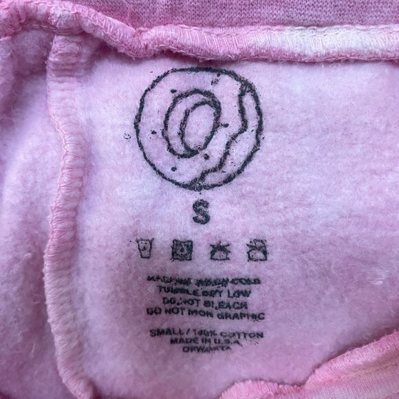 Odd Future Pink Tie-Dye Sweat Shorts Small - Picture 4 of 4